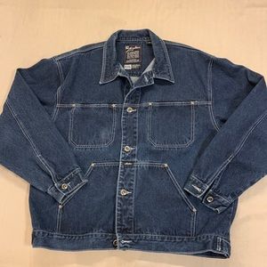 Karl Kani Mens XXL Blue denim Jean Jacket.